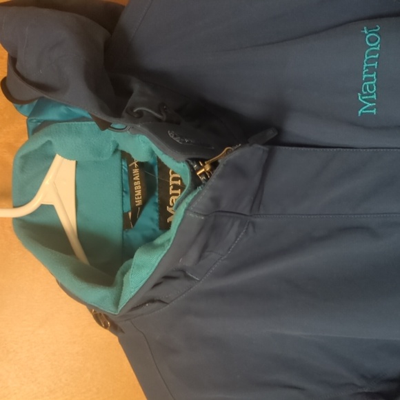 Marmot MemBrain Waterproof Retro Ski Jacket | Vented | Zip-Off Hood - Picture 5 of 15